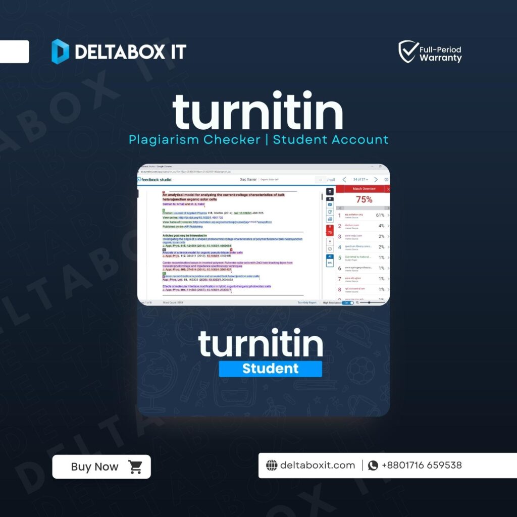 Turnitin - DeltaBox IT