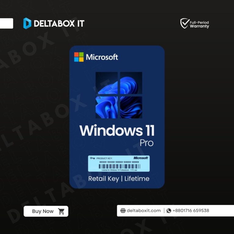 Windows 11 Pro License Key Bangladesh – Lifetime Activation