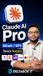 Claude AI Pro Subscription in Bangladesh | DeltaBox IT