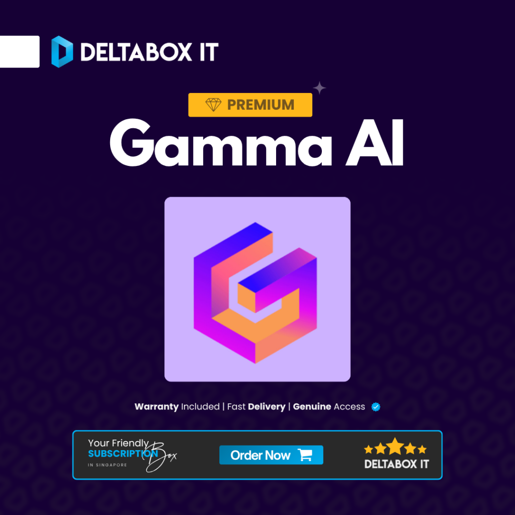 Gamma AI Pro Subscription Price in Bangladesh | DeltaBox IT