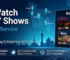 A user navigating a streaming subscription dashboard on a smart TV in a modern Bangladeshi living room setting.