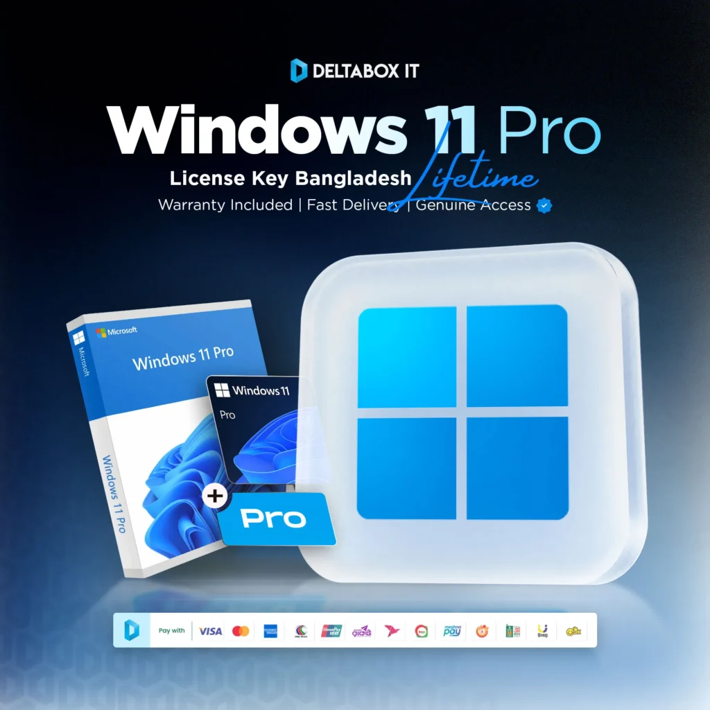 Windows 11 Pro License Key Bangladesh - Lifetime Activation