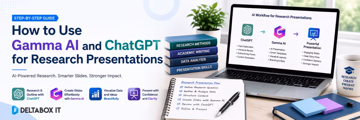 How to Use Gamma AI and ChatGPT for Research Presentations 1 Using Gamma AI and ChatGPT to create an academic research presentation