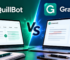 QuillBot vs Grammarly comparison for grammar checking, paraphrasing and academic writing