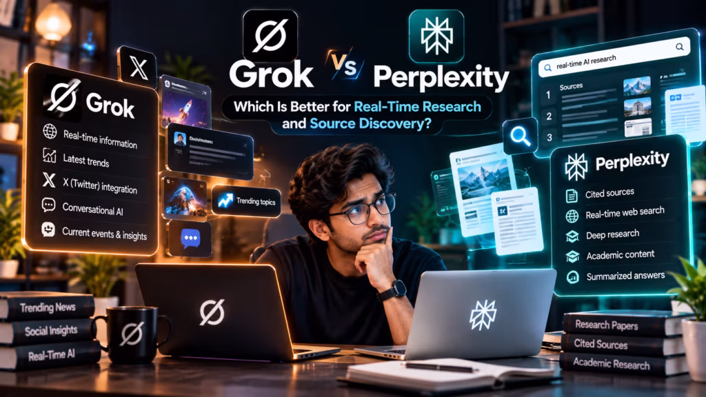 Grok vs Perplexity comparison