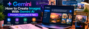 How to create images with Gemini AI using text prompts, examples and image generation tips