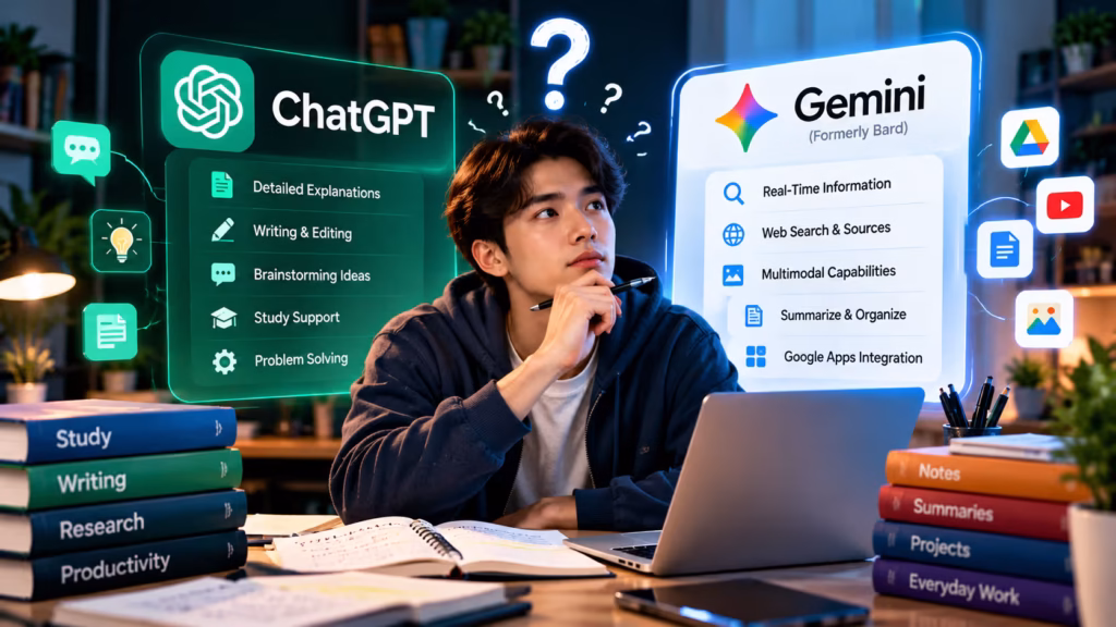 <h2>ChatGPT vs Gemini (Formerly Bard): Which Is Better for Study, Writing and Everyday Work?</h2> 3 Which Is Better for Students