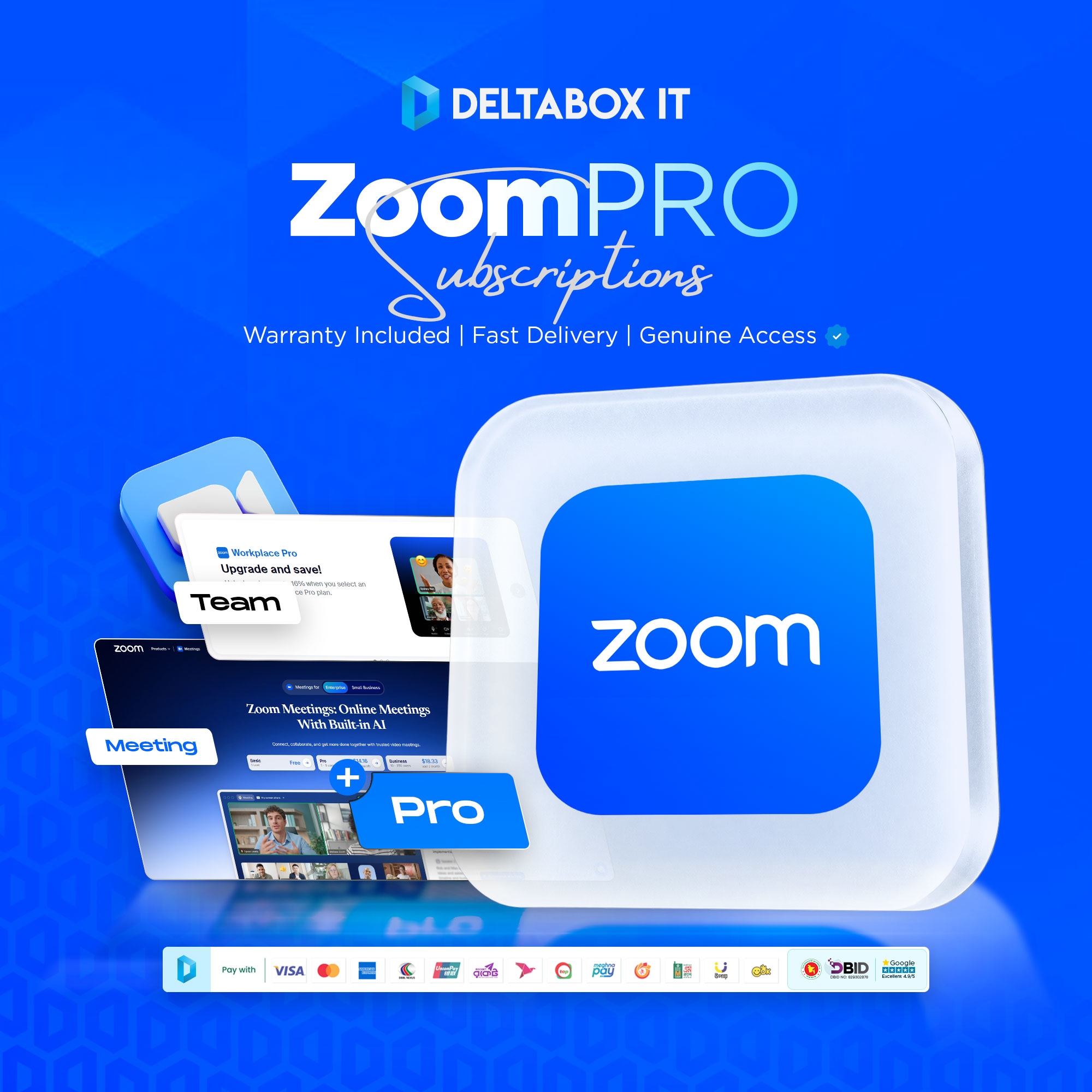 Zoom-PRO Zoom Premium Subscription in Bangladesh - Image 1